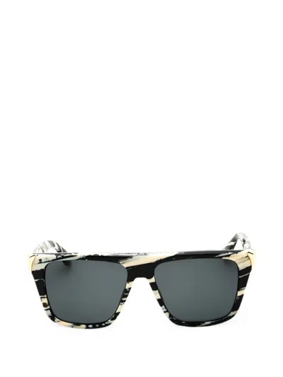 Roberto Cavalli Square-frame Sunglasses In Black