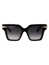 Roberto Cavalli Unisex Src002m 0700 Sunglasses In Black