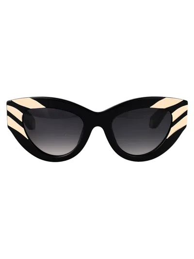 Roberto Cavalli Src009v Sunglasses In Black