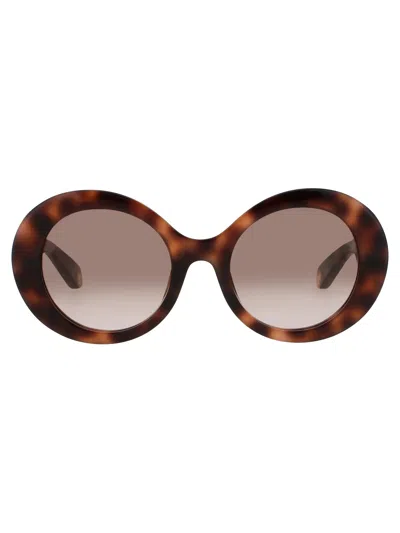 Roberto Cavalli Src010m Mini Unisex Sunglasses In Brown