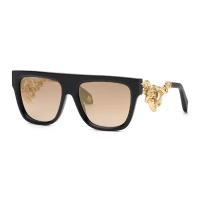 Roberto Cavalli Src014m 700g Black/gold/brown