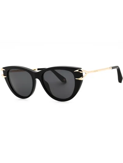 Roberto Cavalli Src031 Sunglasses In Black