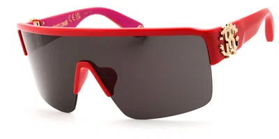 Roberto Cavalli Src037m 9rv Women's Sunglasses Red Size 99 In Brown