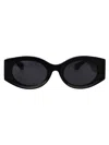 Roberto Cavalli Src064 Sunglasses In Nero Lucido