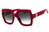 Roberto Cavalli Src108 09ez Red/grey Gradient In Red