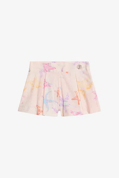 Roberto Cavalli Starfish Print Shorts In Multi