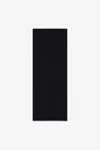 Roberto Cavalli Stole With Rc Monogram Print In Black
