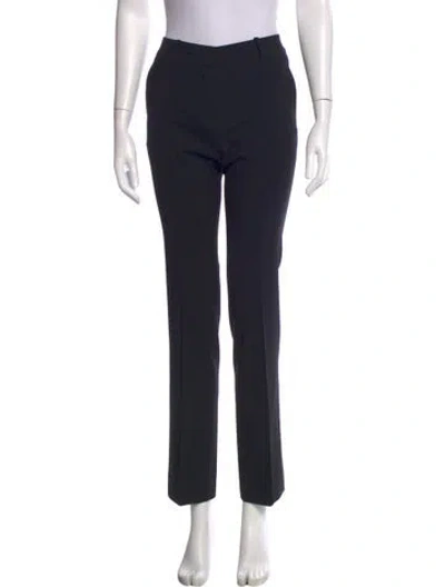 Pre-owned Roberto Cavalli Straight Leg Pants In Blue