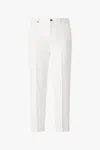 Roberto Cavalli Straight Leg Pants In Ivory