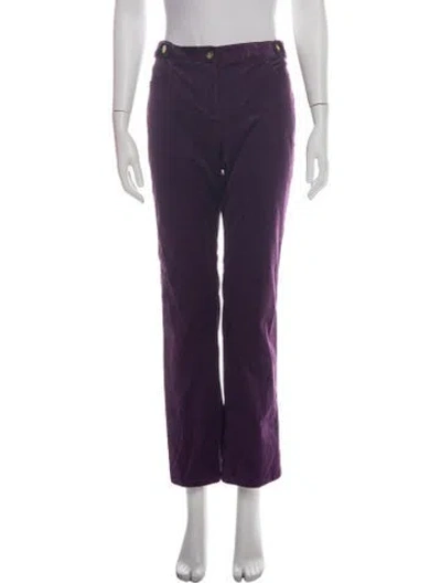 Pre-owned Roberto Cavalli Straight Leg Pants In Multi