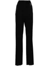 Roberto Cavalli Straight-leg Trousers In Black