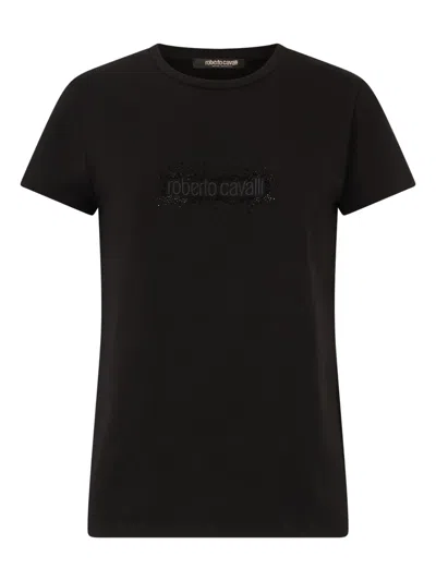 ROBERTO CAVALLI STRETCH-COTTON T-SHIRT