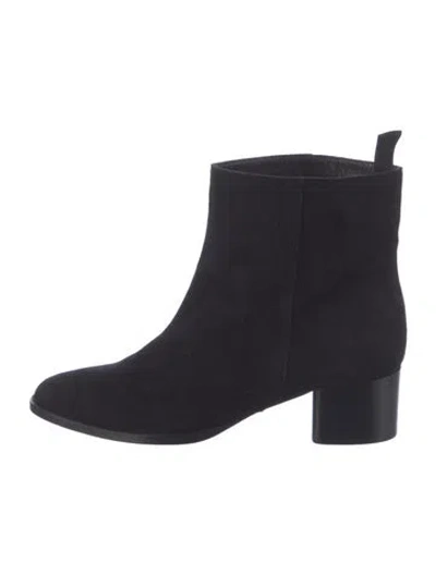 Pre-owned Roberto Cavalli Suede Boots In Black