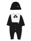 Roberto Cavalli Suit-style Babygrow Set In Black