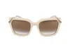 Roberto Cavalli Sunglasses In Brown