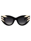 Roberto Cavalli Unisex Src009v 700y Sunglasses In Black