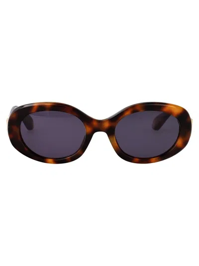 Roberto Cavalli Sunglasses In Brown
