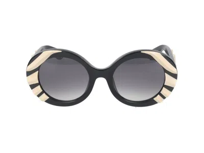 Roberto Cavalli Sunglasses In Black
