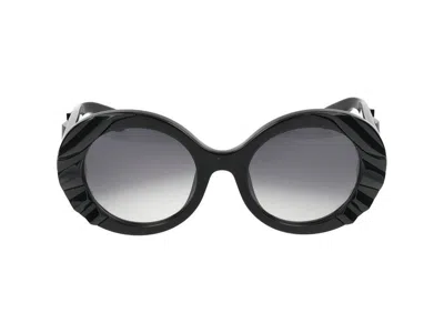 Roberto Cavalli Sunglasses In Black
