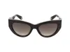 Roberto Cavalli Sunglasses In Dark Havana Glossy