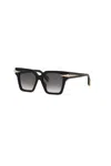 Roberto Cavalli Sunglasses Fang Collection In Black