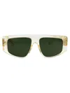 Roberto Cavalli Sunglasses In Giallo Soia Trasparente