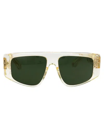 Roberto Cavalli Sunglasses In Giallo Soia Trasparente
