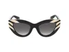 Roberto Cavalli Unisex Src009v 700y Sunglasses In Black