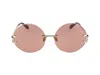Roberto Cavalli Sunglasses In Gold
