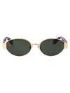 Roberto Cavalli Sunglasses In Gold