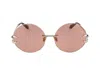 Roberto Cavalli Sunglasses In Gold