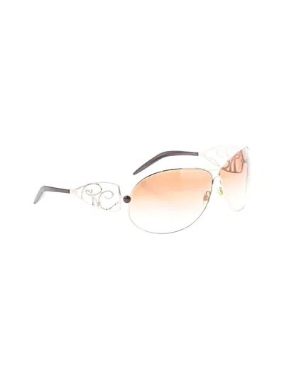 Pre-owned Roberto Cavalli Sunglasses In Gold