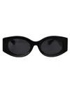 Roberto Cavalli Src064 Sunglasses In Nero Lucido
