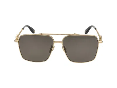 Roberto Cavalli Sunglasses In Polished Yellow Gold