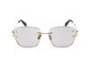 Roberto Cavalli Sunglasses In Polished Yellow Gold
