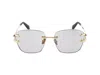 Roberto Cavalli Sunglasses In Polished Yellow Gold