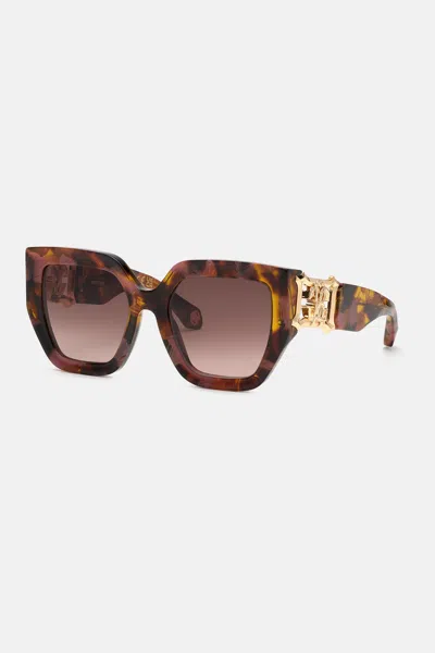 Roberto Cavalli Sunglasses  Mirror Snake Collection In Multi