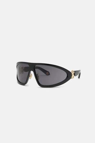 Roberto Cavalli Sunglasses  Monogram Collection In Black