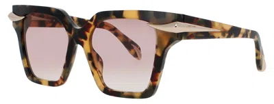 Roberto Cavalli Sunglasses Vintage Havana In Brown