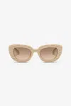 Roberto Cavalli Sunglasses With Wide Bold Cat-eye Front
