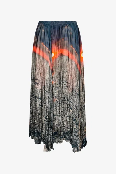 ROBERTO CAVALLI SUNRISE PRINT ROCK
