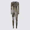 Roberto Cavalli Sweaters Light And Natural In Animal Print