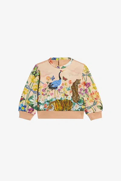 Roberto Cavalli Sweatshirt In Pink