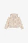 Roberto Cavalli Sweatshirt With All-over Rc Monogram In Light Brown