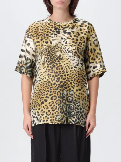 Roberto Cavalli T-shirt  Woman Color Multicolor