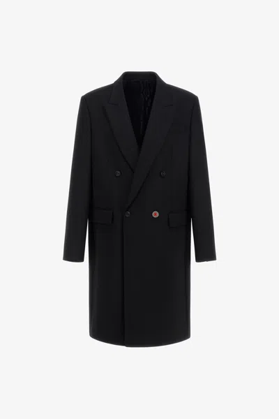 Roberto Cavalli Tailored Coat In Black