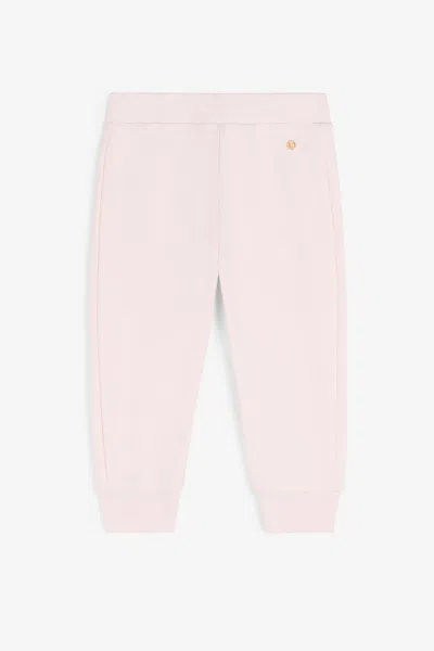 Roberto Cavalli Babies' Teddy Bear-embroidered Sweatpants In Pink