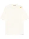 Roberto Cavalli Tiger-brooch T-shirt In Neutrals