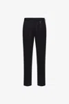 Roberto Cavalli Tiger Tooth Tailored Trousers In Black