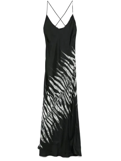 ROBERTO CAVALLI TIGRESS-PRINT MAXI DRESS